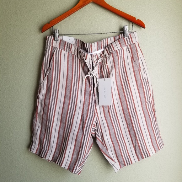 Zara Other - Zara Man Linen Shorts